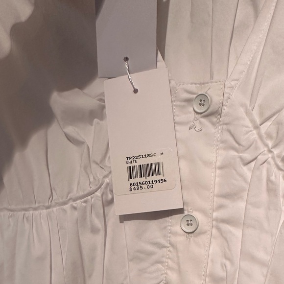 BRAND NEW DEREK LAM 10 CROSBY GRETA FLUTTER SLEEVE DRESS SIZE S - Picture 5 of 7